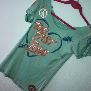 Affliction tee from the buckle